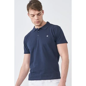 Mentality Erkek Polo Yaka Lacivert Tshirt
