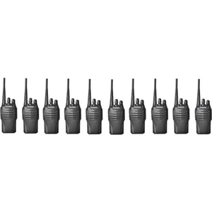 10 Takım BF-999S Lisanssız El Telsizi 16 Kanal Vox Özelliği ile Toza Dayanıklı
