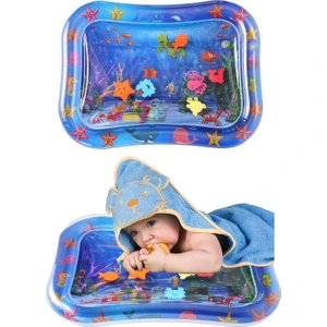 Mooie Baby's Bebek Su Oyun Matı Tummy Time Aktivite Matı