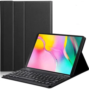 Samsung Galaxy Tab S7 Fe SM-T733NZSATUR Uyumlu Kablosuz Klavyeli Standlı Kılıf