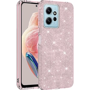 Kny Xiaomi Redmi Note 12 4g Kılıf Simli Parlak Shining Silikon