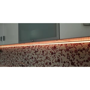 Rgb Renkli Kumandalı Mutfak Dolabı ve Tezgah Altı Köşe LED Şerit Profil Aydınlatma
