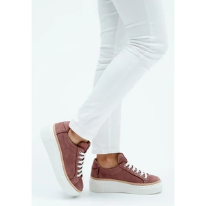 Tamer Tanca Kadın Deri Sneakers & Spor Ayakkabı 937 5022-10 Bn Ayk Y23