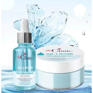 Dr. Clinic Aqua Nem Bombası Krem ve Serum Set