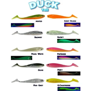 Duck Tail 9cm Silikon Balık