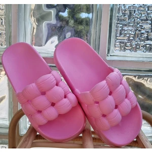 Kaydırmaz, Suya Dayanıklı Örgü Model Eva  Terlik