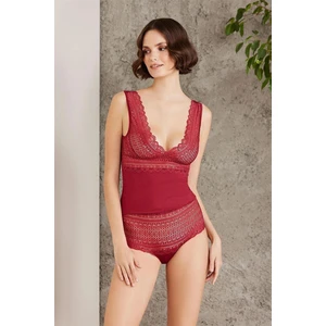 Pierre Cardin 335 Kadın Külot Takım Bordo