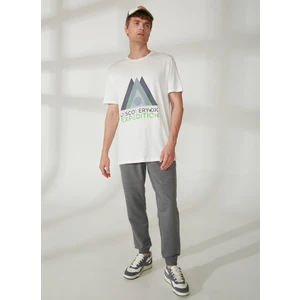 Standart Antrasit Melanj Erkek Eşofman Altı DES