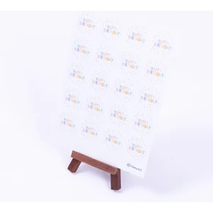 Happy Birthday sticker seti, A5  2 sayfa