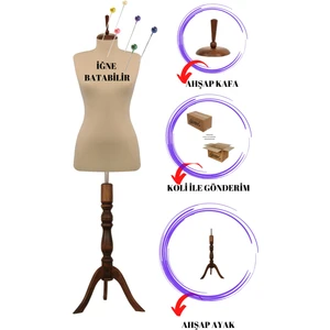 Manken İstanbul 38 Beden Iğne Batabilen Terzi Mankeni