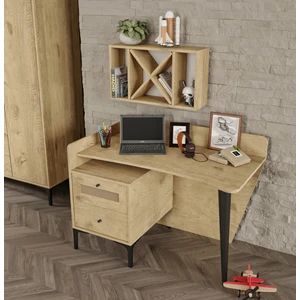 TRİO ÇALIŞMA MASASI (MEŞE) (%100MDF)