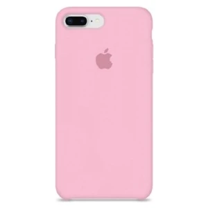 Iphone 7/8 Plus Lansman (Kabartma Logo) Içi Süet Altı Açık Silikon Kılıf
