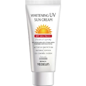Naturel Içerik Aydınlatıcı Yüksek Koruyucu Whitening Uv Güneş Kremi SPF50 + Pa+++