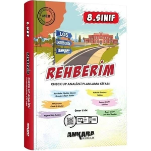 Ankara Yayıncılık Ankara 8. Sınıf Lgs Rehberim Check Up Analizli Planlama Kitabı