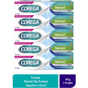 Süper Protez Yapıştırıcı Krem 40 gr x 5 Adet