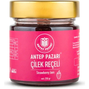 ANTEP PAZARI Çilek Reçeli Ev Yapımı 250 gr