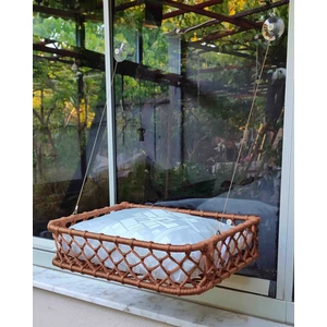 Cama Yapışan Güçlü Vantuzlu Kedi Yatağı