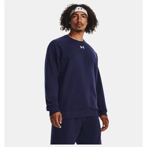 Under Armour Erkek UA Rival Fleece Bisiklet Yaka 1379755-410