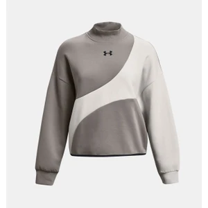 Under Armour Kadın UA Unstoppable Fleece Crop Bisiklet Yaka 1379845-294