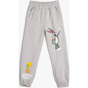 Bugs Bunny ve Tweety Jogger Eşofman Altı  Cepli