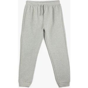 Jogger Eşofman Altı Beli Bağcıklı Paçası Lastikli