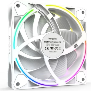 Be Quiet! Light Wings White 120MM Pwm 2500 Rpm Premium Argb Kasa Fanı 4-Pin 3'lü Paket BL101