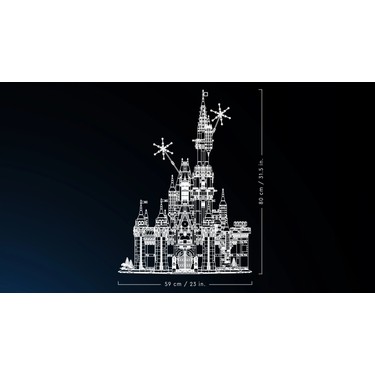 LEGO Disney 43222 Disney Şatosu 4837 Parça Fiyatı