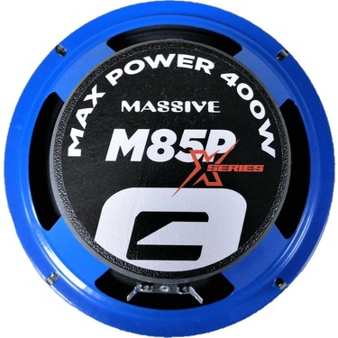 Massive M85PX Seri 20 cm 400W 150 Rms Midrange Mavi Kasa Fiyatı