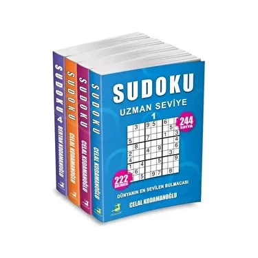 Sudoku Uzman Seviye Seti - 4 Kitap