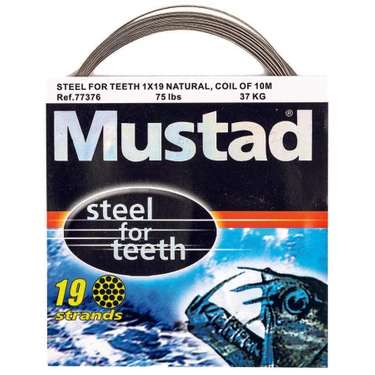 Mustad Steel For Teeth Çelik Tel