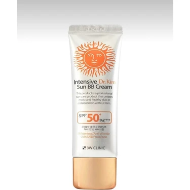 3W CLiNiC Renk Eşitleyici Orta Kapatıcı Spf 50+ Pa++++ BB Krem ( Orta Ton – Buğday Ten ) 3W Clinic