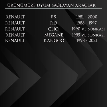 DNC Auto Part Renault R9,R19,CLIO,MEGANE,KANGOO Için Fiyatı