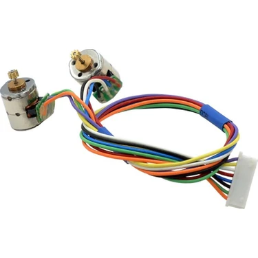 Motorobit 3-5V 2 Fazlı 8mm Mikro Step Motor Çifti Fiyatı
