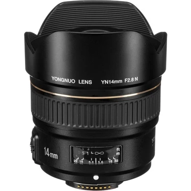 Yongnuo YN14MM F2.8n Geniş Açı Lens Nikon Uyumlu Manuel Fiyatı