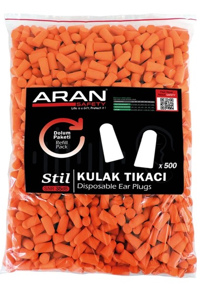 Aran Safety Stıl Dispenser Dolum Paketi ( 500 Çift )