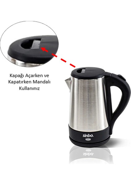 SK-8013 Elektrikli Su Isıtıcı