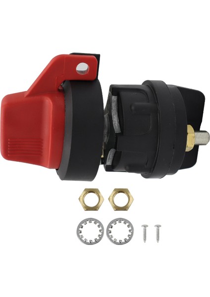 300a 12v Bağlantı Kesme Anahtarı 75920 Rv Atv Utv Için Siyah/Kırmızı, Yüksek Amper (Yurt Dışından) fırsatları