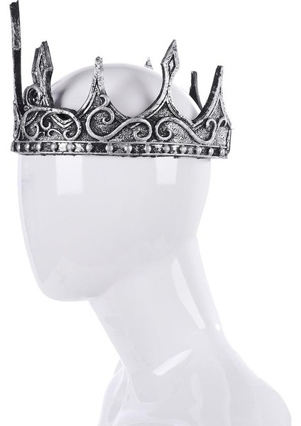 Erkekler Için Kral Taç Barok Topper Tiaras Parti Festivali Düğün Doğum Günü Antik (Yurt Dışından) modelleri