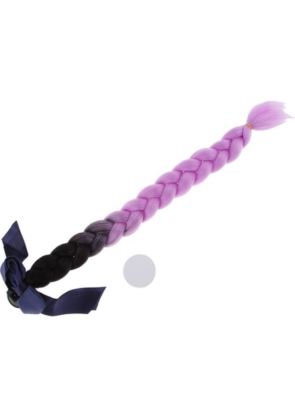22 '' Gradyan Başlık Örgüler / At Kuyruğu Başlık Saçları (Yurt Dışından)