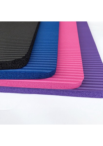 60x25cm Kaymaz Yoga Diz Ped Egzersiz Için Pilates Pembesi (Yurt Dışından)