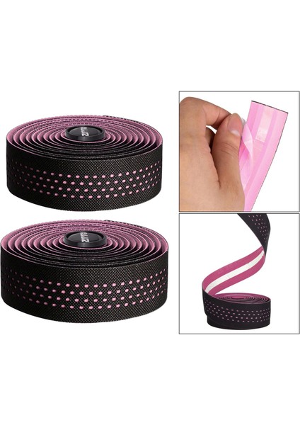 2x Pu Gideri Çubuğu Sap Sarsıntılar Anti -Titreşim Sargısı (Yurt Dışından)