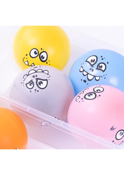 Çepeçevre Baskılı 20li Balon, 1 Yaş Pembe 20 adet