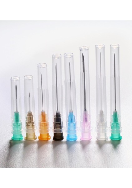 Enjektör İğne Ucu 0.80 x 38MM - 21G Ref : 70502 Yeşil - 50 Adet