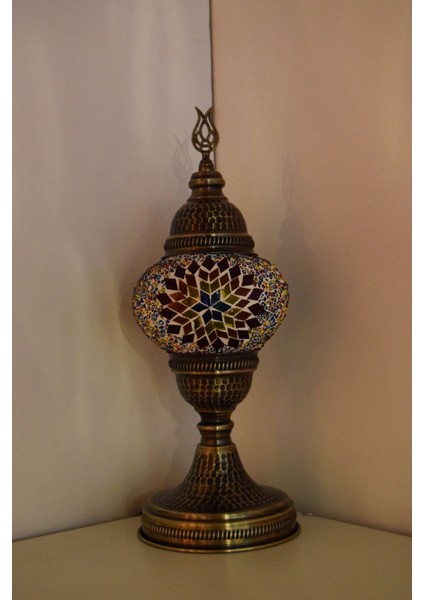 Karlıkturistik Mozaik Masa Lambası ,Mozaik Abajur,Masa Üstü Otantik Lamba,Dövme Desen Sıvama Lamba ,Alev Model1 fiyatları