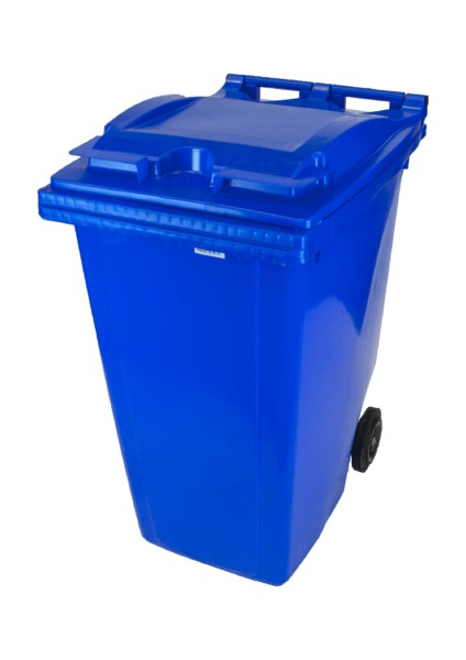 Mavi Plastik Çöp Konteyneri 360 lt