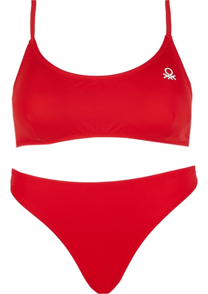 United Colors Of Benetton Kadın Bikini Kırmızı W25023