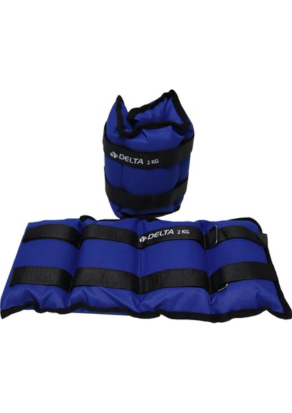 2 Kg x 2 Adet Toplam 4 Kg El Ayak Bilek Ağırlık Seti Kum Ağırlık Torbası