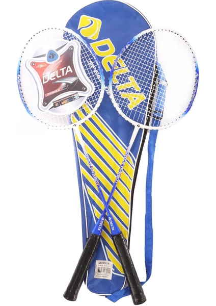 Tek Parça Halinde Üretim 2 Adet Dura-Strong Badminton Raketi Ve Deluxe Badminton Çantası Seti