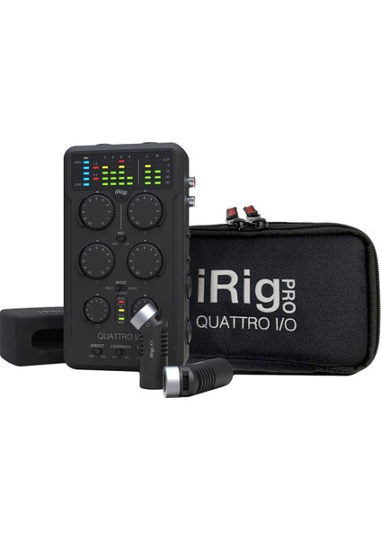 IK Multimedia Irig Pro Quattro I/o Deluxe