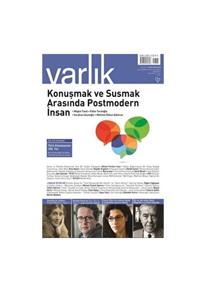 Varlık Edebiyat Ve Kültür Dergisi Sayı: 1346 Kasım 2019